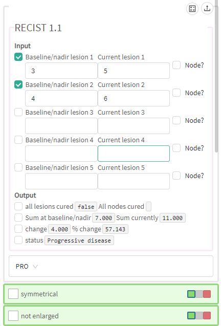 Report calculators